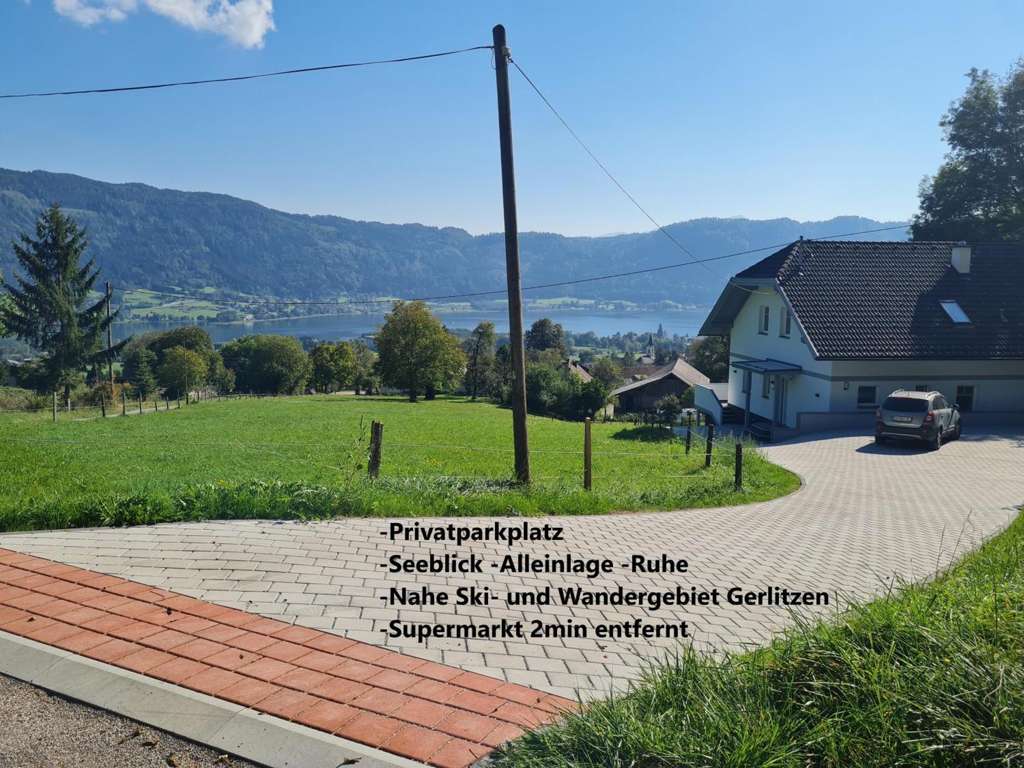 Aparts Lakeview -Gerlitzen -Ossiacher See -Ski Tratten  外观 照片